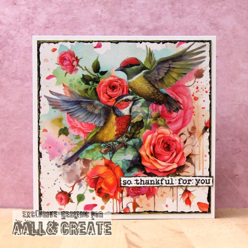 AALL & Create - Washi Tape - 100 - Fly Away Petal - Artour de Mwa