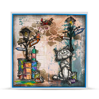 AALL & Create - A6 - Clear Stamps - 1273 - Author De Mwa - Grumpy Traveler
