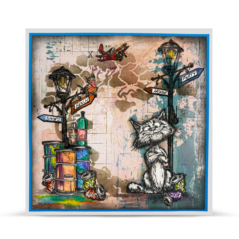 AALL & Create - A6 - Clear Stamps - 1273 - Author De Mwa - Grumpy Traveler