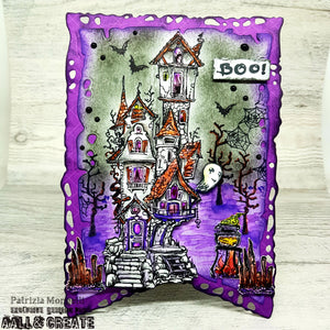 AALL & Create - A6 - Clear Stamps - 1238 - Haunted Spell - Autour DeMwa