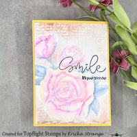 Studio Light - Essentials - Clear Stamp - Script Background 2