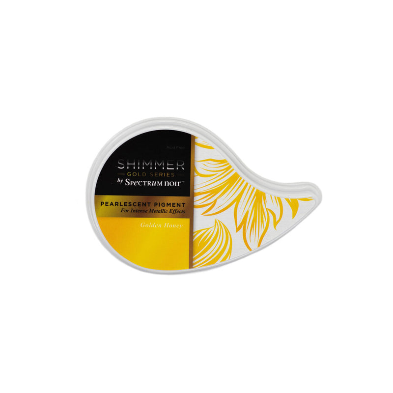 Spectrum Noir - Gold Shimmer Pearlescent Pigment Ink Pad - Golden Honey