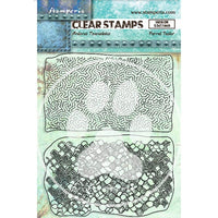 Stamperia - A5 - Clear Stamp Set - Songs of the Sea - Antonis Tzanidakis - Double Texture