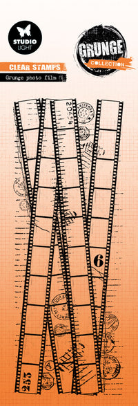 Studio Light - Grunge - Clear Stamp Set - Grunge Photo Film Strips