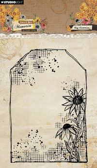 Studio Light - Clear Stamp Set - A6 - Hazel Eaton - Tag Florals