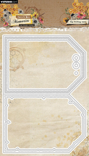 Studio Light - Tag Folding Card Die Set - Hazel Eaton