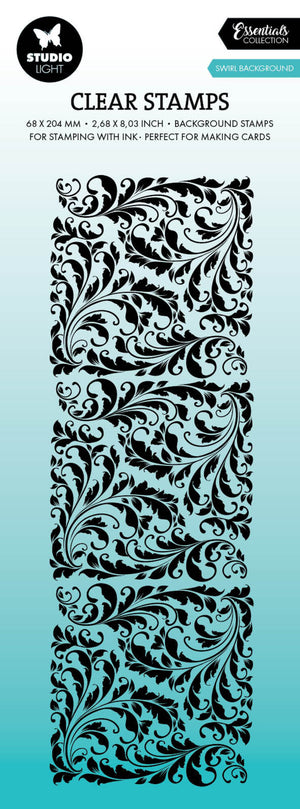 Studio Light - Essentials - Clear Stamp - Swirl Background