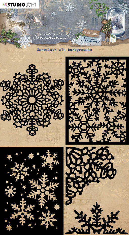 Snowflake, Studio Katia Stencils