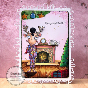 AALL & Create - A7 - Clear Stamps - 1195 - Janet Klein - Hearth of the Home