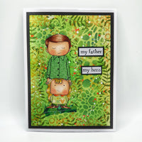AALL & Create - A7 - Clear Stamps - 937 - Janet Klein - Father's Daughter