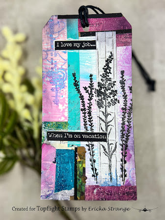 Hobby Art Stamps - Clear Polymer Stamp Set - A5 - Floral Silhouettes