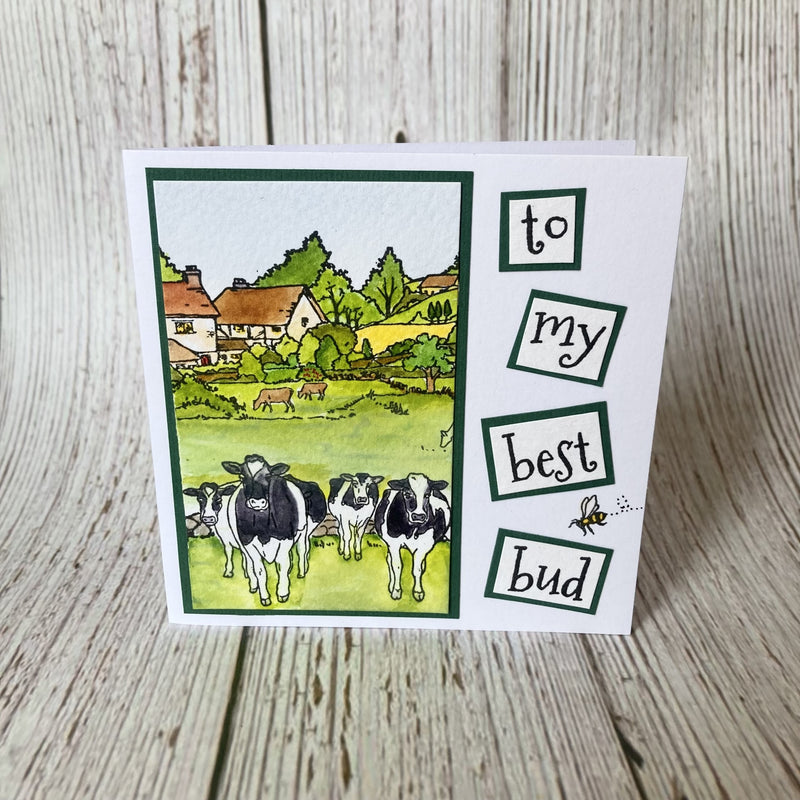Hobby Art Stamps - Clear Polymer Stamp Set - A5 - Farm Scenes