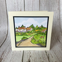 Hobby Art Stamps - Clear Polymer Stamp Set - A5 - Farm Scenes