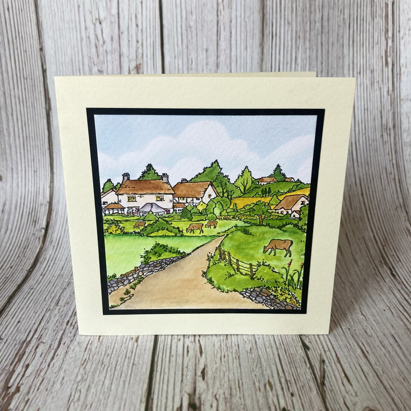 Hobby Art Stamps - Clear Polymer Stamp Set - A5 - Farm Scenes
