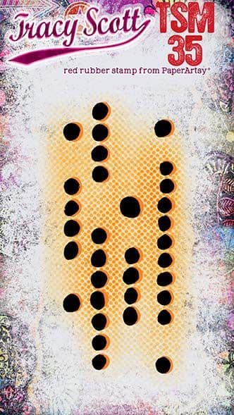 PaperArtsy - Tracy Scott MINI 35 - Rubber Cling Mounted Stamp Set