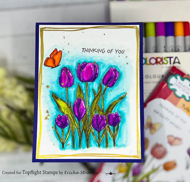 Creative Expressions - A6 - Clear Stamp Set - Jane's Doodles - Tulips & Crocus