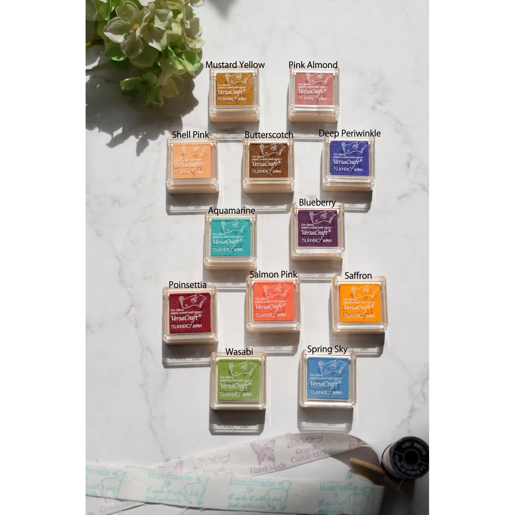 Tsukineko - VersaCraft Mini Ink Pad - Mustard Yellow