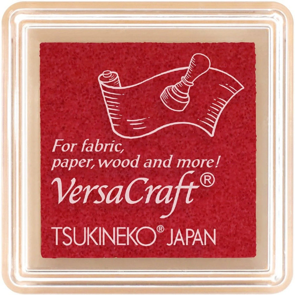 Tsukineko - VersaCraft Mini Ink Pad - Ruby