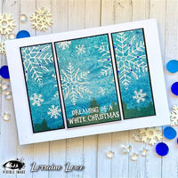 Visible Image - A6 - Clear Polymer Stamp Set - Sketched Snowflakes