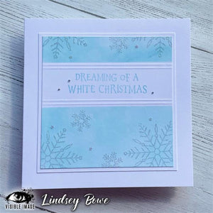 Visible Image - A6 - Clear Polymer Stamp Set - Sketched Snowflakes