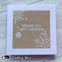 Visible Image - A6 - Clear Polymer Stamp Set - Sketched Snowflakes