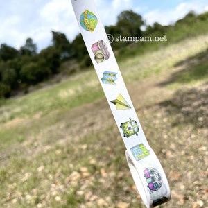 Stampam - Washi Tape - Travel World