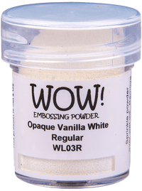 WOW! Embossing Powder - Opaque Vanilla White