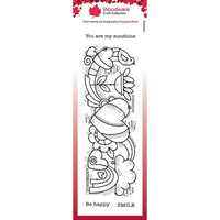 Woodware - Clear Stamps - 2.6 x 8 - Heart Border
