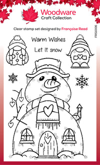 Woodware - Clear Stamps - A6 - Snow Gnomes