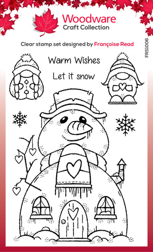 Woodware - Clear Stamps - A6 - Snow Gnomes