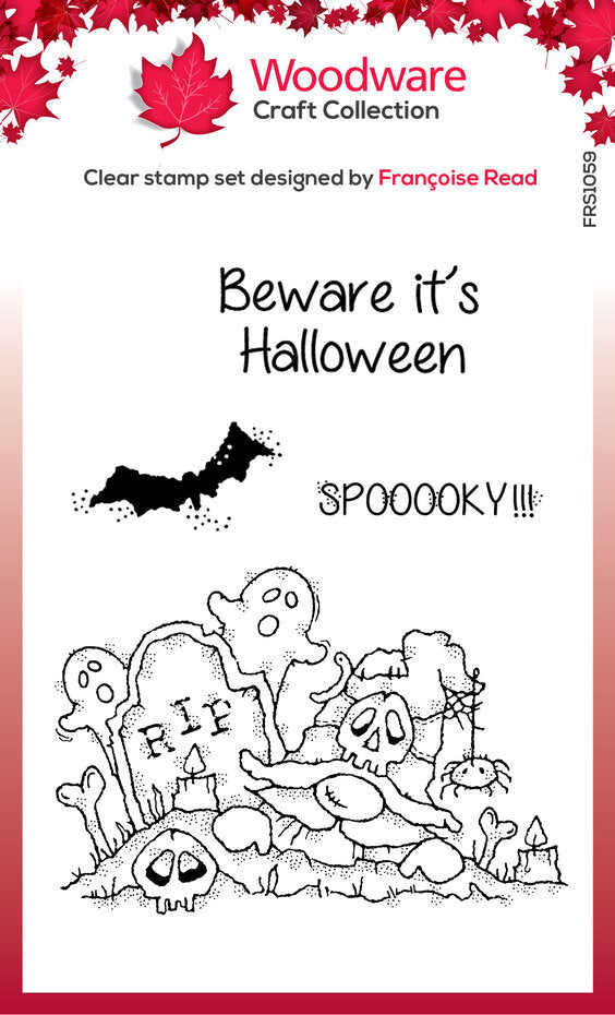 Woodware - Clear Stamps - A6 - Spooky Night