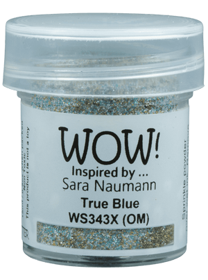 WOW! Embossing Powder - True Blue - Sara Naumann
