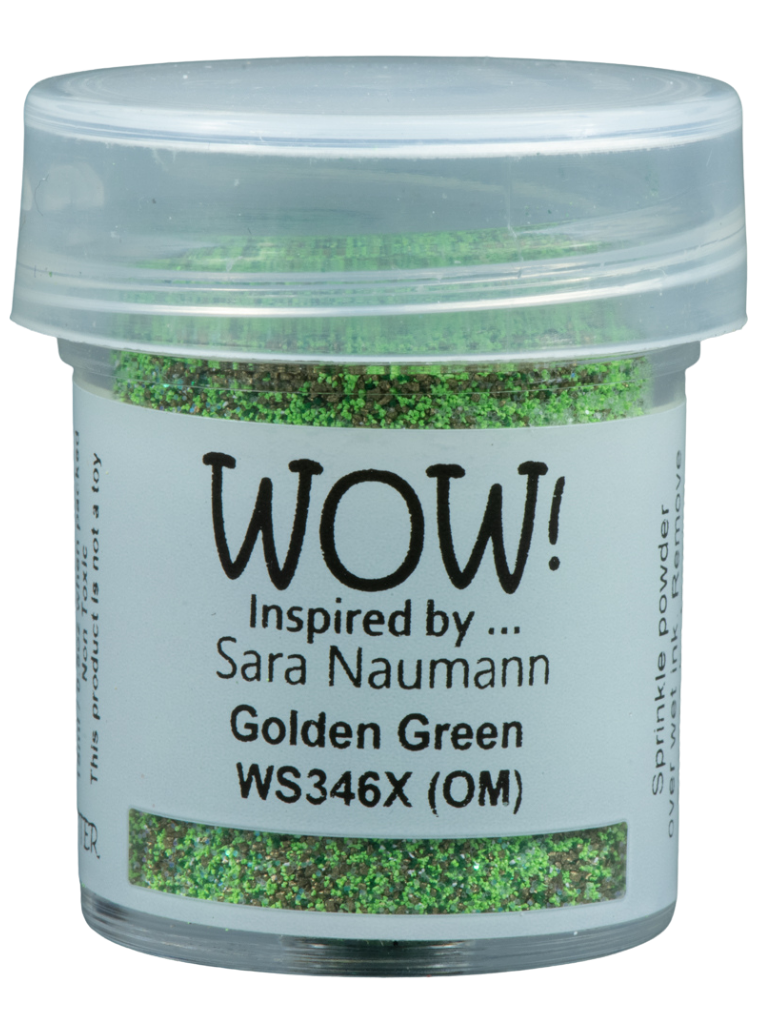 WOW! Embossing Powder - Golden Green - Sara Naumann