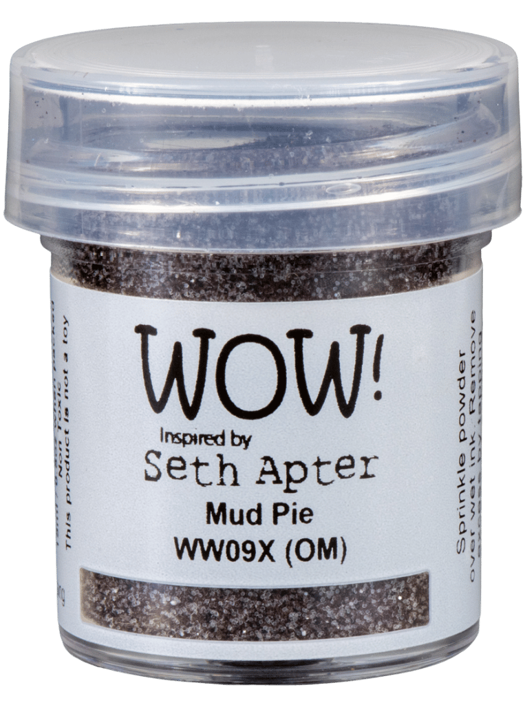 WOW! Embossing Powder - Mud Pie - Seth Apter