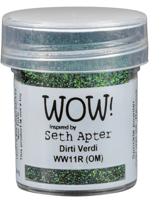 WOW! Embossing Powder - Dirti Verdi - Seth Apter