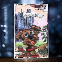 AALL & Create - A6 - Clear Stamps - 1269 - Author De Mwa - Skyline Sniffs