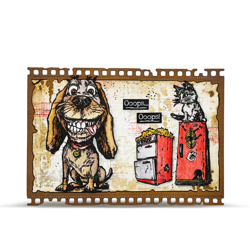 AALL & Create - A6 - Clear Stamps - 1271 - Author De Mwa - The Ruff Life