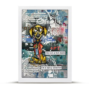 AALL & Create - A6 - Clear Stamps - 1270 - Author De Mwa - Wacky Woof Tales
