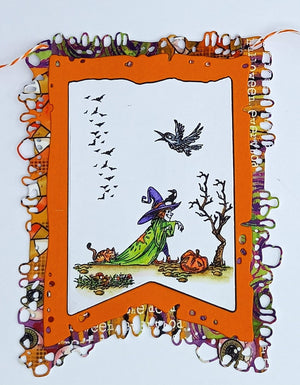 AALL & Create - A6 - Clear Stamps - 1238 - Haunted Spell - Autour DeMwa