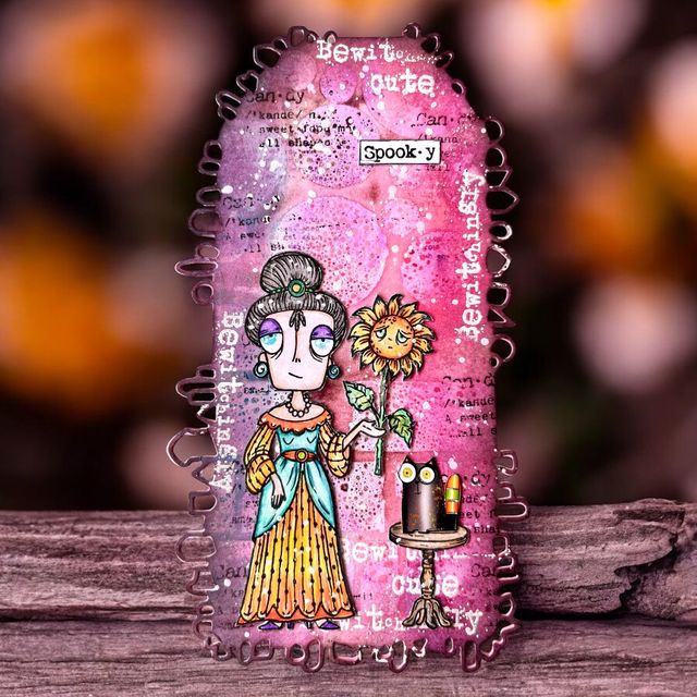 AALL & Create - A7 - Clear Stamps- 1290 - Janet Klein - Channeling Dee