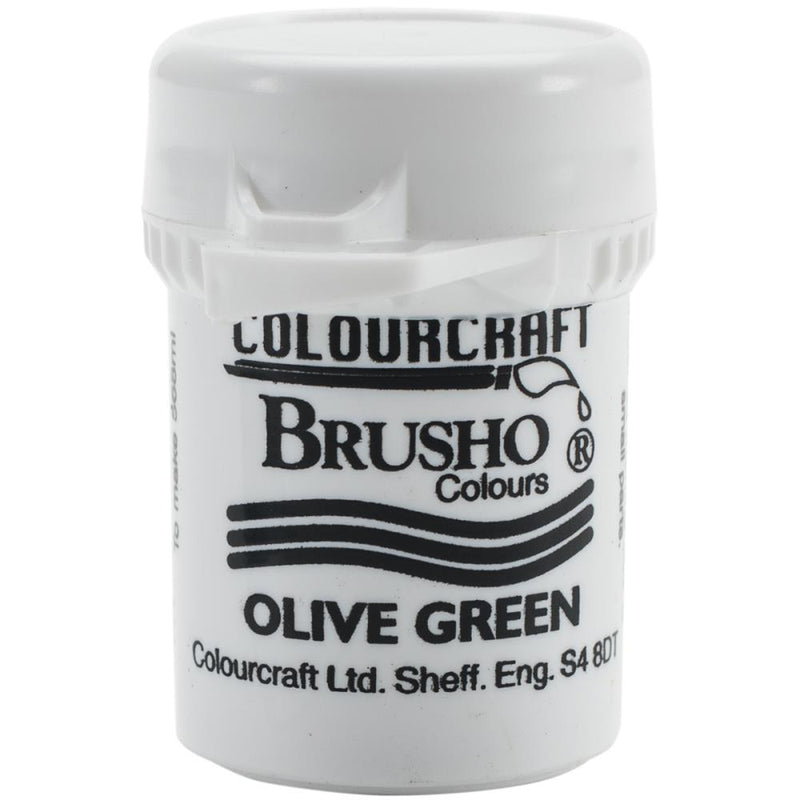 Colourcraft - Brusho Crystal Color - Olive Green