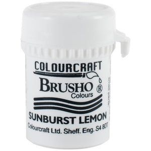 Colourcraft - Brusho Crystal Color - Sunburst Lemon