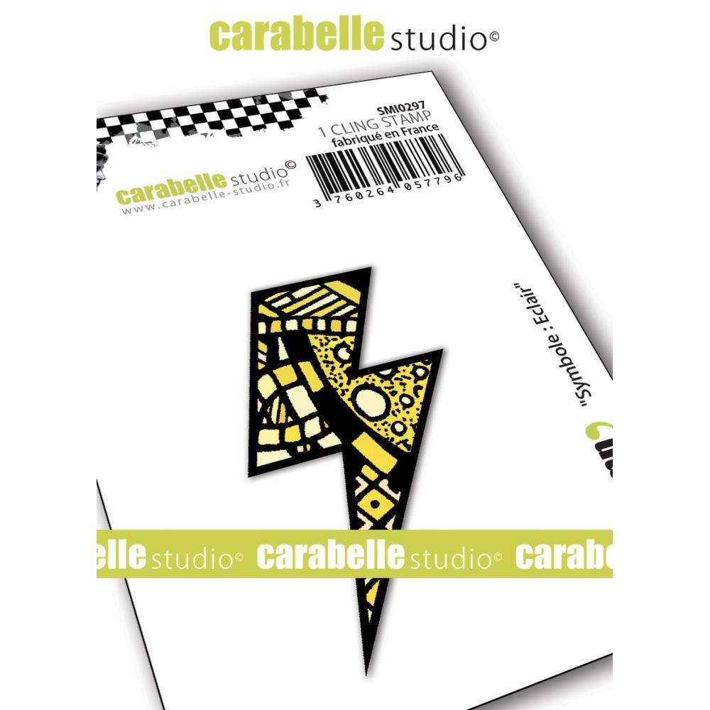 Carabelle Studio - Cling Stamp - Lightning Bolt - Flash