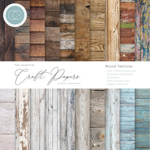 Craft Consortium - 6 x 6 Paper Pad - Wood Textures