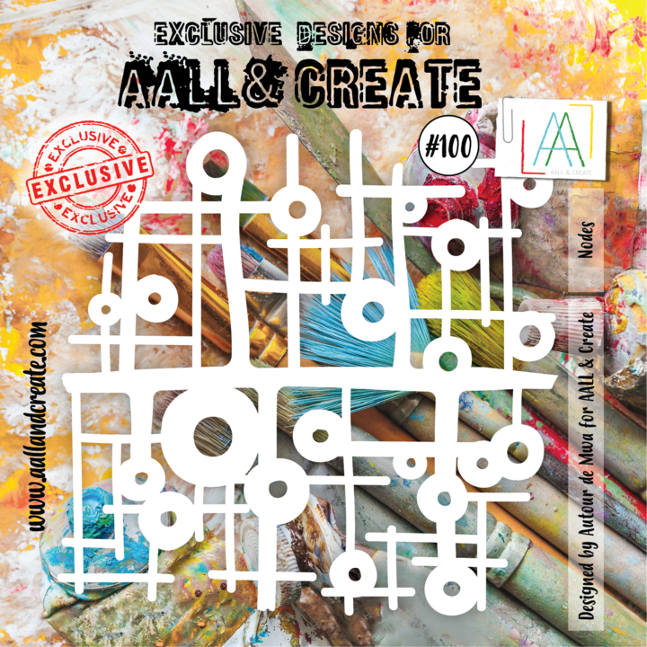 AALL & Create - Stencil - #100 - Nodes