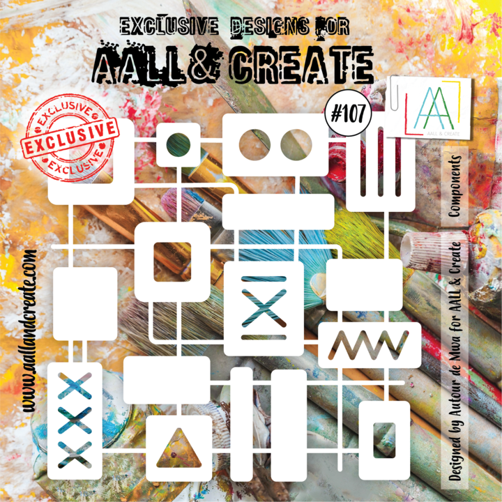 AALL & Create - Stencil - 107 - Components