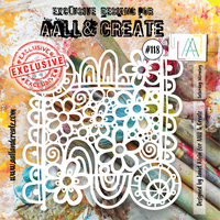 AALL & Create - Stencil - 118 - Saturday Morning