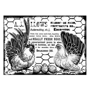Crafty Individuals - Unmounted Rubber Stamp - 289 - Fresh Eggs