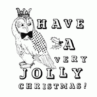 Crafty Individuals - Unmounted Rubber Stamp - 400 - Jolly Owl