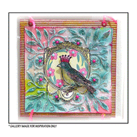 Crafty Individuals - Unmounted Rubber Stamp - 378 - A Royal Bird